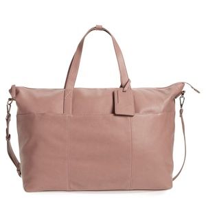 Sole Society Blush Tote Bag